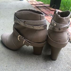 Jennifer Lopez High Heel Ankle Booties